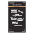 Say Cheese Classic Mouse - Happy Sentiments Press & Foil Plate & Die Set