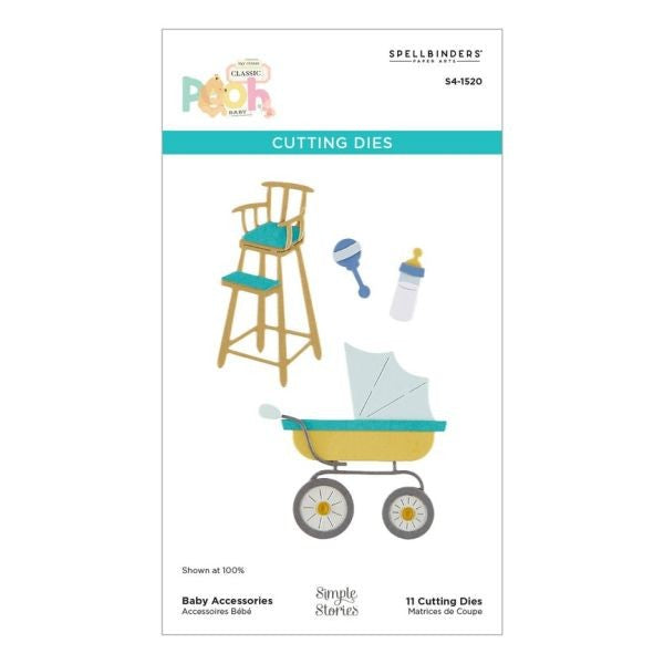 Say Cheese Classic Pooh - Baby Accessories Dies
