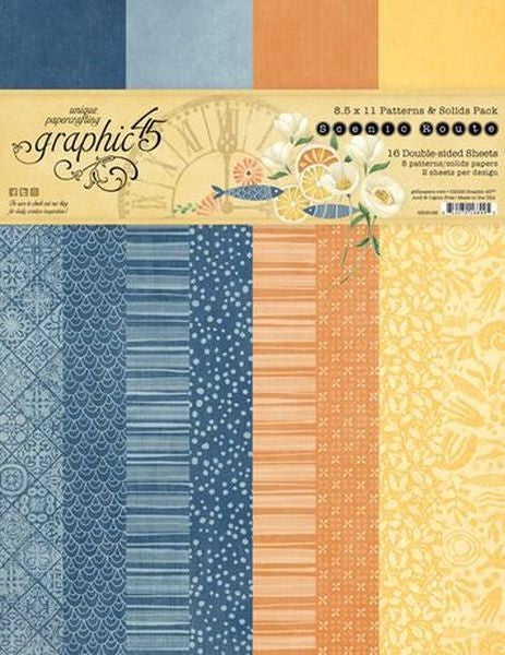 Scenic Route - 8.5x11 Collection Pack - Patterns & Solids
