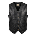 Scully Men's Black Lambskin Vest