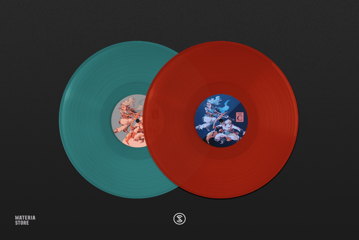 Sea of Stars - Eric W. Brown & Yasunori Mitsuda (2xLP Vinyl Record) - Solar Orange and Lunar Blue Vinyl