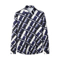 Seamless Bold Plaid Shirt – El Baron BLUE