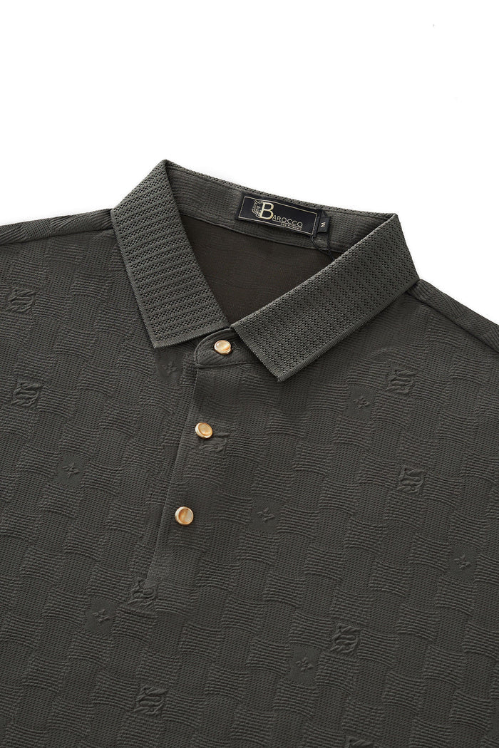 Seamless Check Texture Polo ARMY