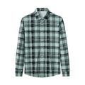 Seamless Plaid Stretch Shirt – El Baron GREEN