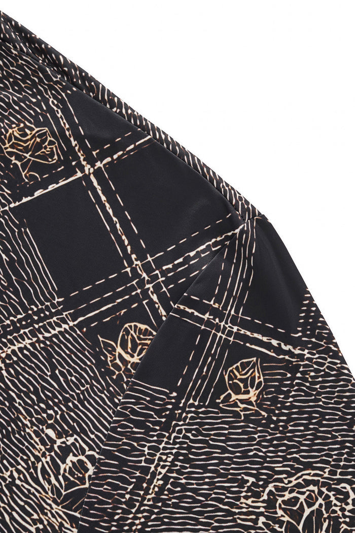 Seamless Rose Plaid Shirt – El Baron ESSPRESSO