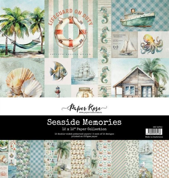 Seaside Memories - 12x12 Paper Collection