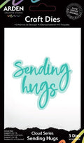 Sentiment Cloud Series - Sending Hugs - Dies