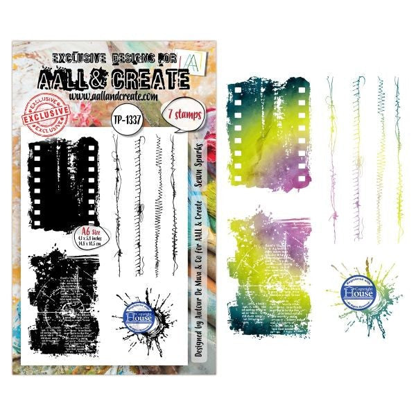 Sewn Sparks - Clear Stamps