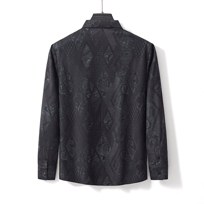 Shadow Bloom Stitchless LS Shirt BLACK