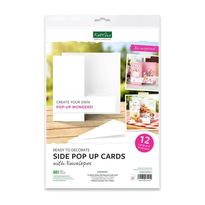 Side Pop Up Cards & Envelopes