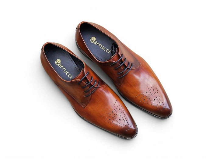 Signature Burnished Lace-up Derby