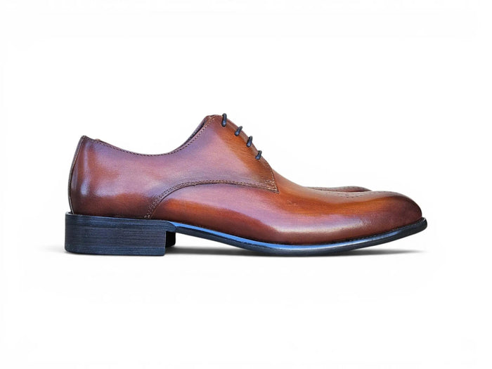 Signature Burnished Lace-up Derby