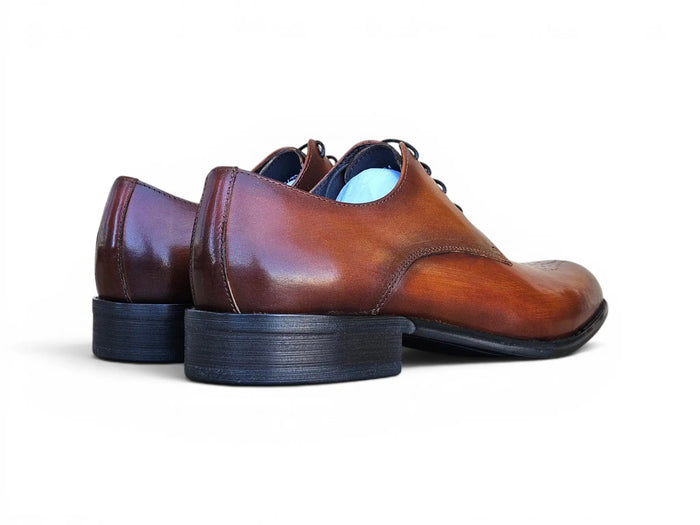 Signature Burnished Lace-up Derby