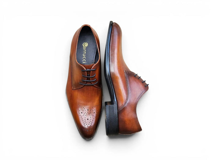 Signature Burnished Lace-up Derby