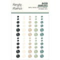 Simple Vintage Timeless Harmony - Glitter Enamel Dots