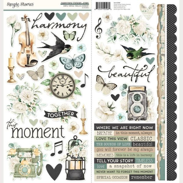 Simple Vintage Timeless Harmony - Stickers - Icons