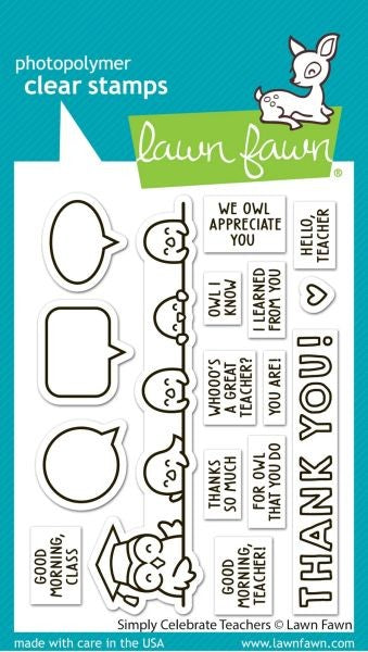 Simply Celebrate Teachers - Clear Stamps