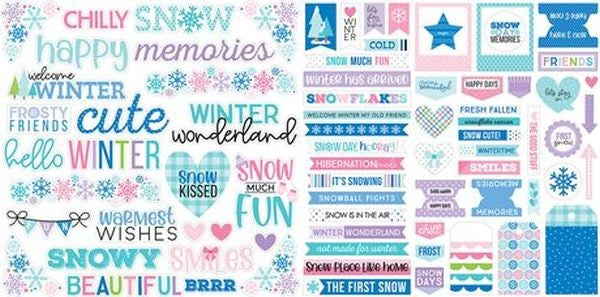 Snowflake Season - Ephemera - Words