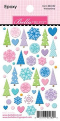 Snowflake Season - Epoxy Stickers - Wintertime