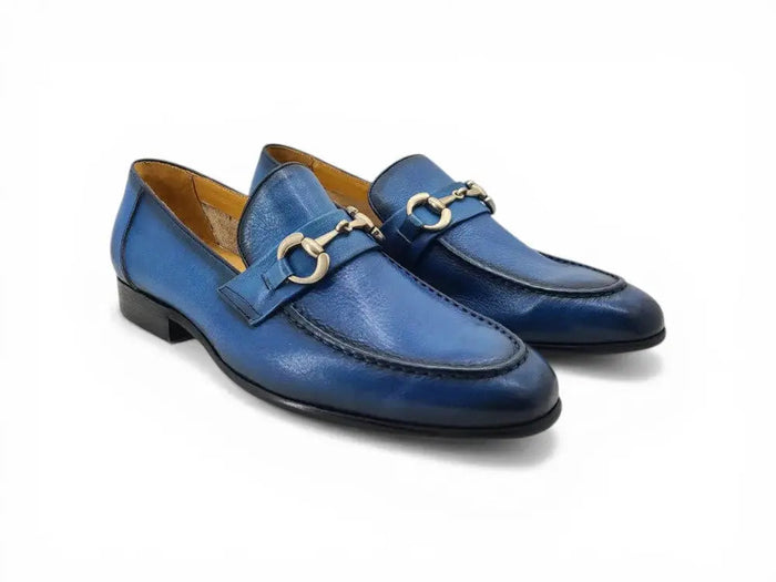 Soft Calf Leather with gold horse bit