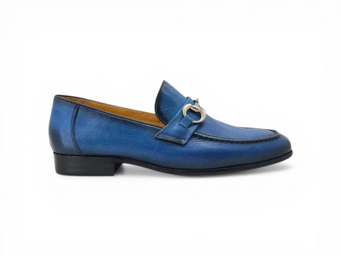 Soft Calf Leather with gold horse bit