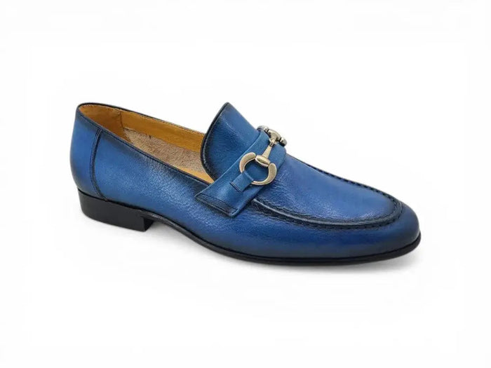 Soft Calf Leather with gold horse bit