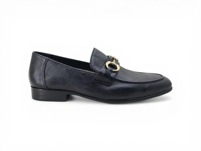 Soft Calf Leather with gold horse bit