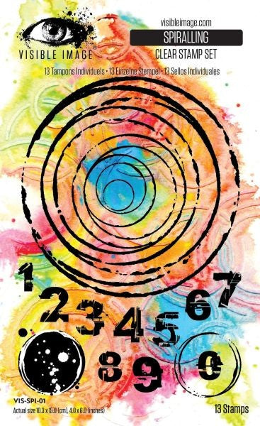 Spiralling - Clear Stamps