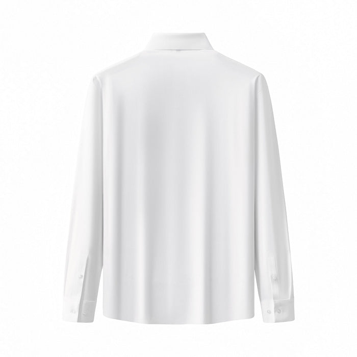 Stallion Embellished LS Shirt WHITE