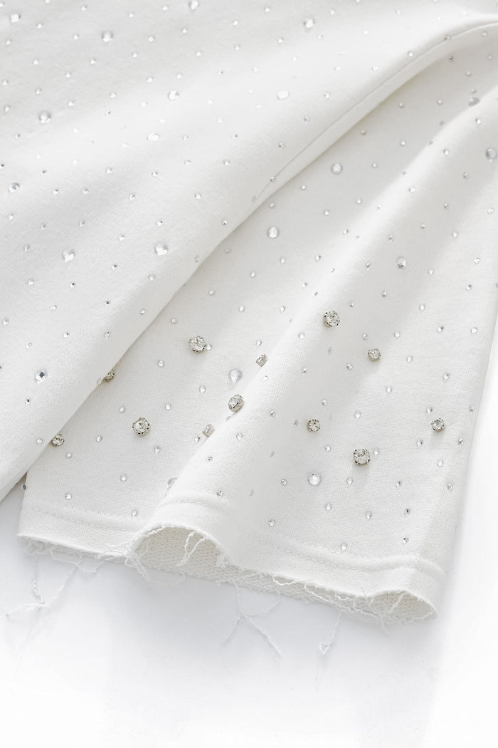 Stellar Scatter Sweatshirt – Century Penthouse WHITE/SILVER