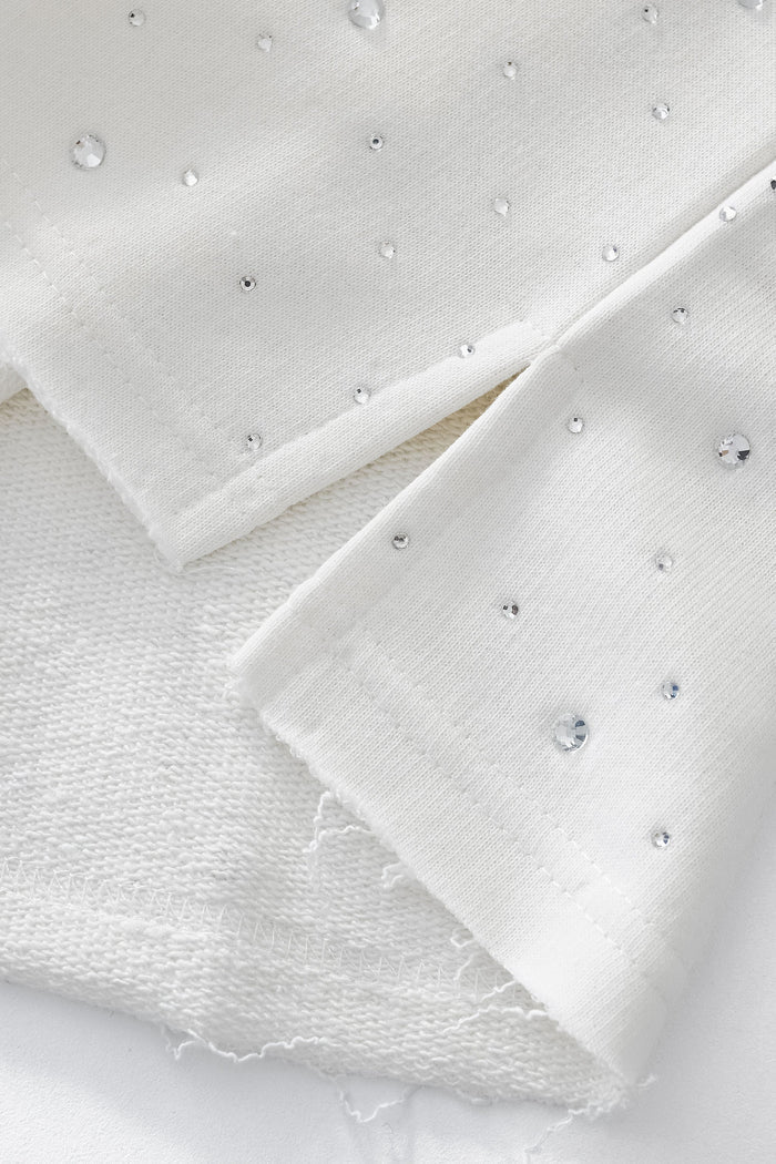 Stellar Scatter Sweatshirt – Century Penthouse WHITE/SILVER