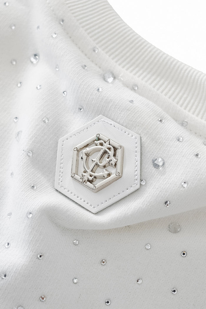 Stellar Scatter Sweatshirt – Century Penthouse WHITE/SILVER