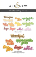 Stylish Greetings Die Set