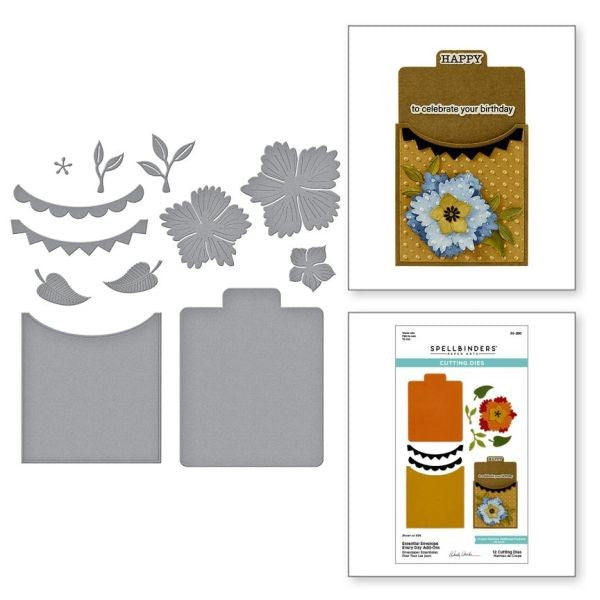 Tabbed Classics Collection - Essential Envelope Every Day Add-Ons - Dies