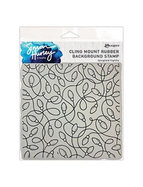 Tangled Lights - Cling Stamp