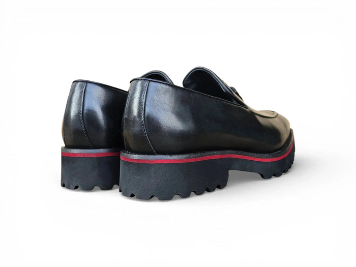 Tassel Loafer in Lug Sole