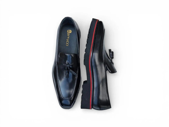 Tassel Loafer in Lug Sole