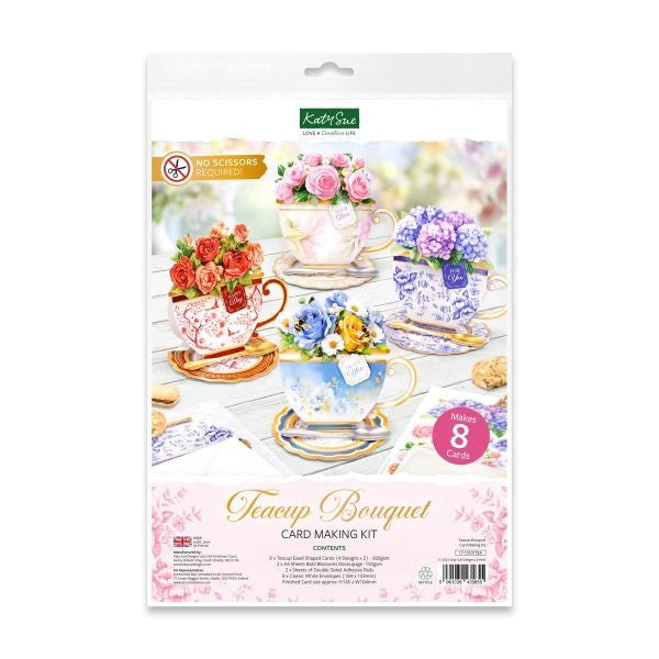 Teacup Bouquet - Card Making Kit