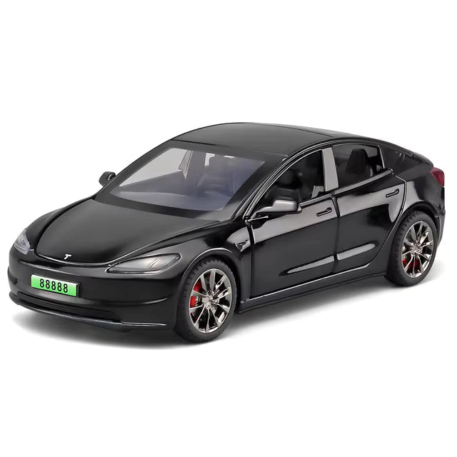 Tesla Model 3 2024-2025 Diecast Model Car – PocketGarage Edition