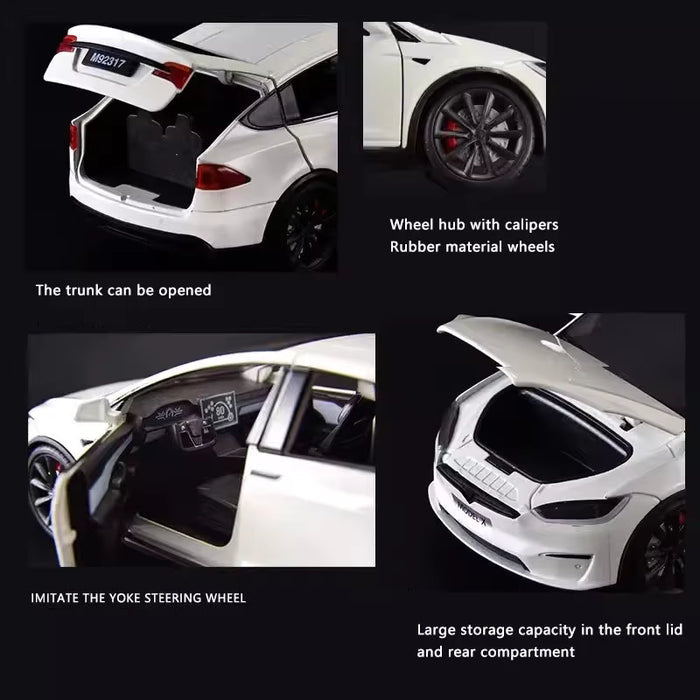 Tesla Model X Diecast Model Car – PocketGarage Edition