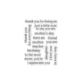 Thank You for Everything - Clear Stamps