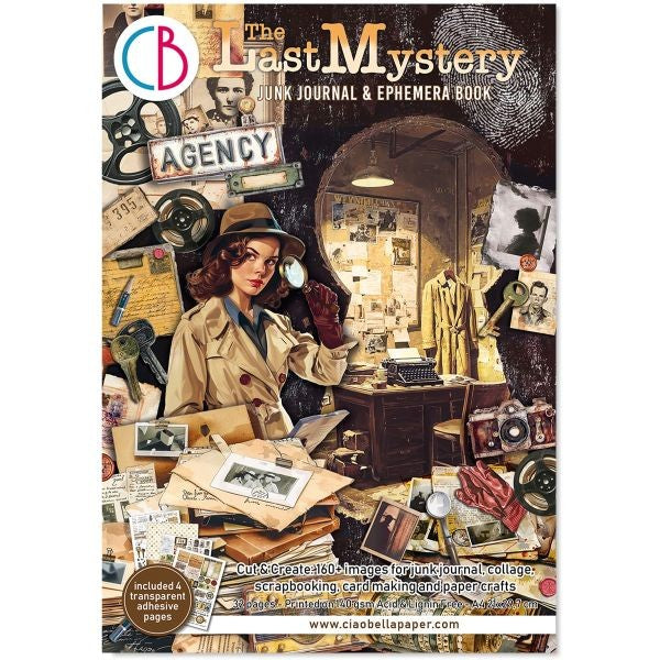 The Last Mystery - Junk Journal Ephemera Book