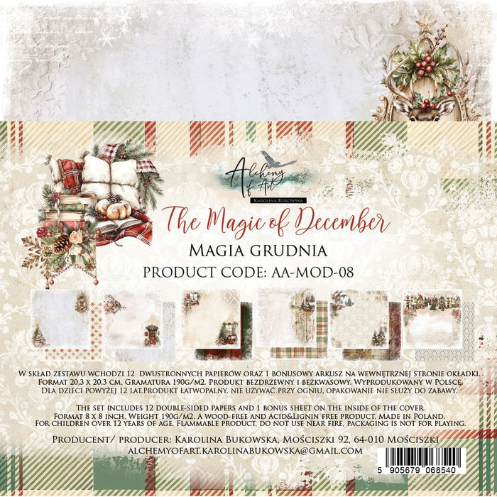 The Magic of December - 8x8 Paper Collection