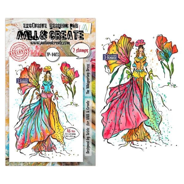 The Whispering Dress - Clear Stamps