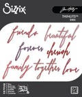 Thinlits Die - Handwritten Love Words