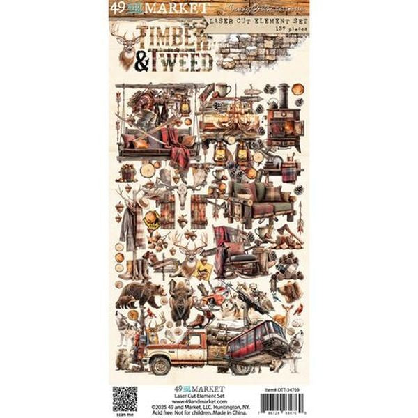Timber & Tweed - Laser Cuts - Elements
