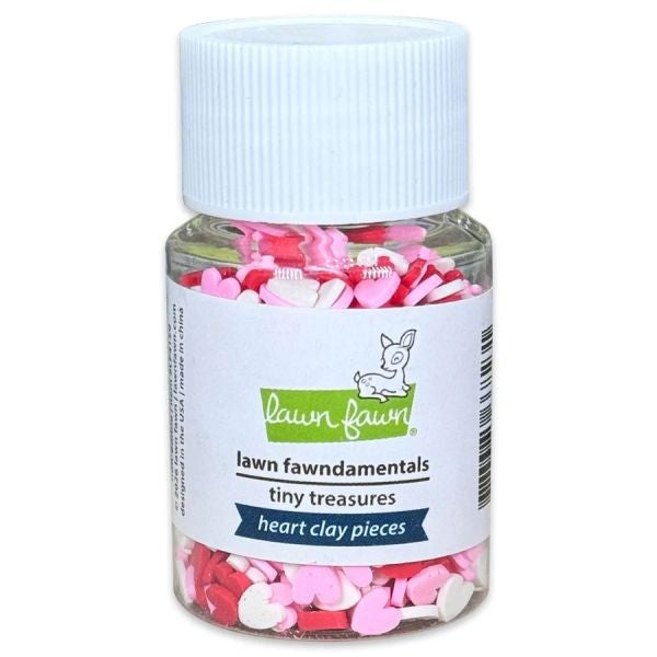 Tiny Treasures - Heart Clay Pieces