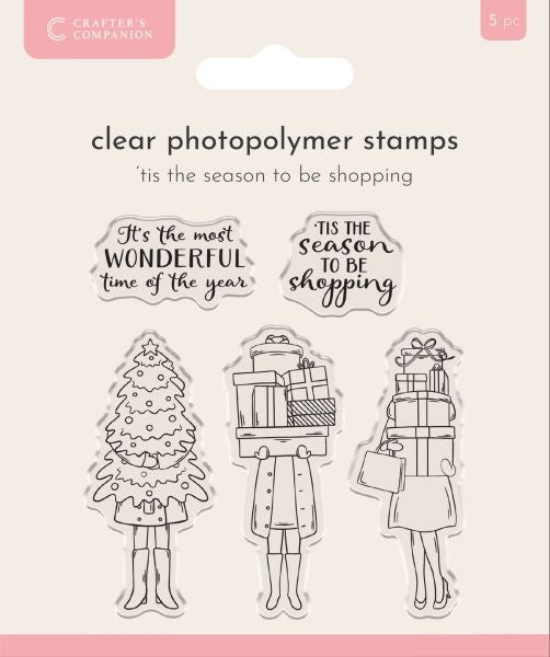 'Tis the Season to be Shopping - Clear Stamps
