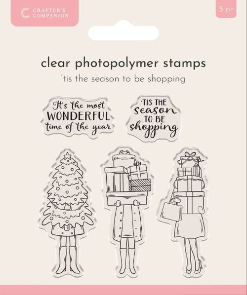 'Tis the Season to be Shopping - Clear Stamps