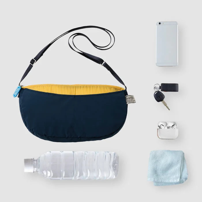 TO&FRO PACKABLE POUCH - MUSTARD -